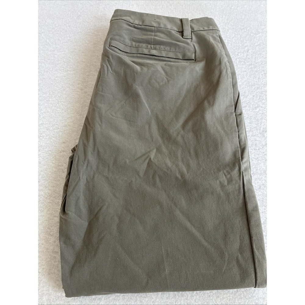 Men's Lululemon ABC Classic Fit Size 32‎ Warpstreme Willow Leaf Chino Pant